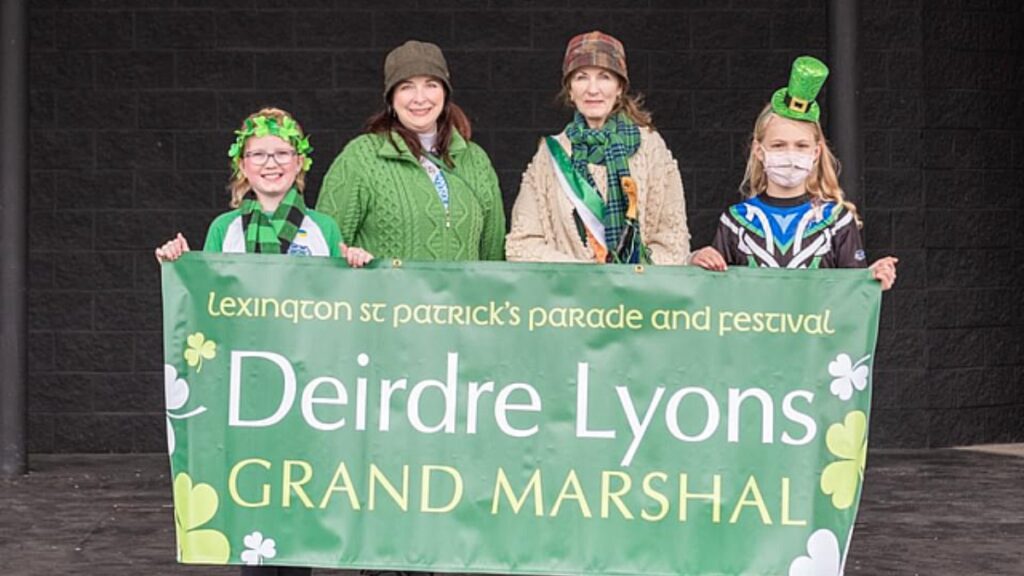 Alltech cofounder Mrs. Deirdre Lyons served as grand marshal for the 2022 parade and festivities, which were held at Moondance Amphitheatre in Lexington.